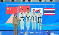 开云体育下载:首秀告捷 中国跆拳道队奥运备战启新程